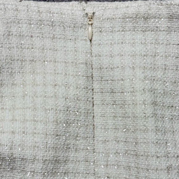 💰⬇️ Cream Skirt with Sequin Details - Picture 4 of 6